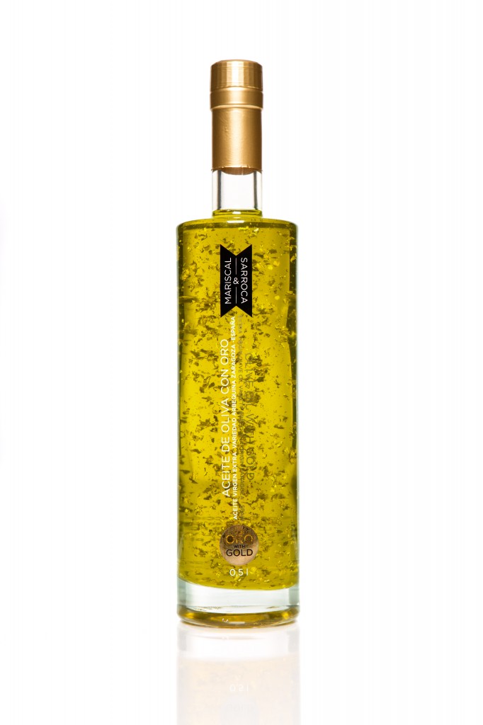 Olive oil with Gold