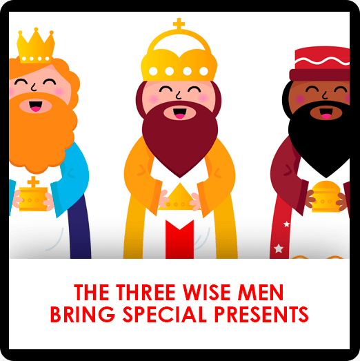 2 january: The Three Wise Men 