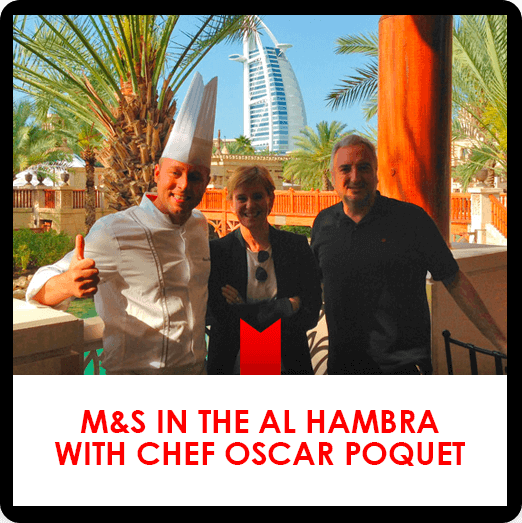 Al Hambra Dubai with Chef Oscar Poquet