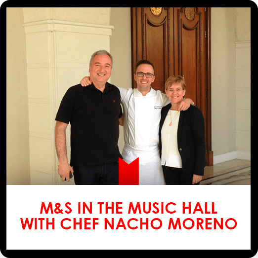 Music Hall Restaurant with Chef Nacho Moreno