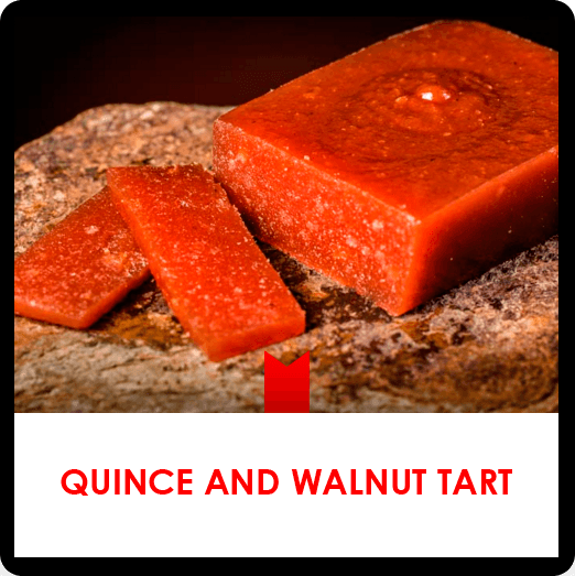 Quince and walnut tart recipe