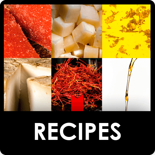 Recipes with gourmet products for foodies