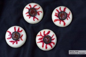 Cheese eye balls by Mariscal & Sarroca Halloween